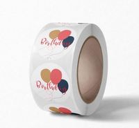 Rouleaux de papier thermique géants personnalisés, autocollants imperméables à forte adhérence, impression de logo de supermarché sur mesure, pour entreprises 7-15