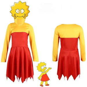 Ropa Infantil Unisex, Disfraces de la Familia Simpson, Disfraces de Películas y Series de Televisión, Ropa de Talla Grande, Vestido de Fiesta para Actuaciones en Escenario y Danza, AL108-W - Product Image 6