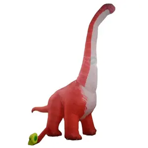Manufacturer Custom Built meters tall huge inflatable realistic dinosaur for events decoration