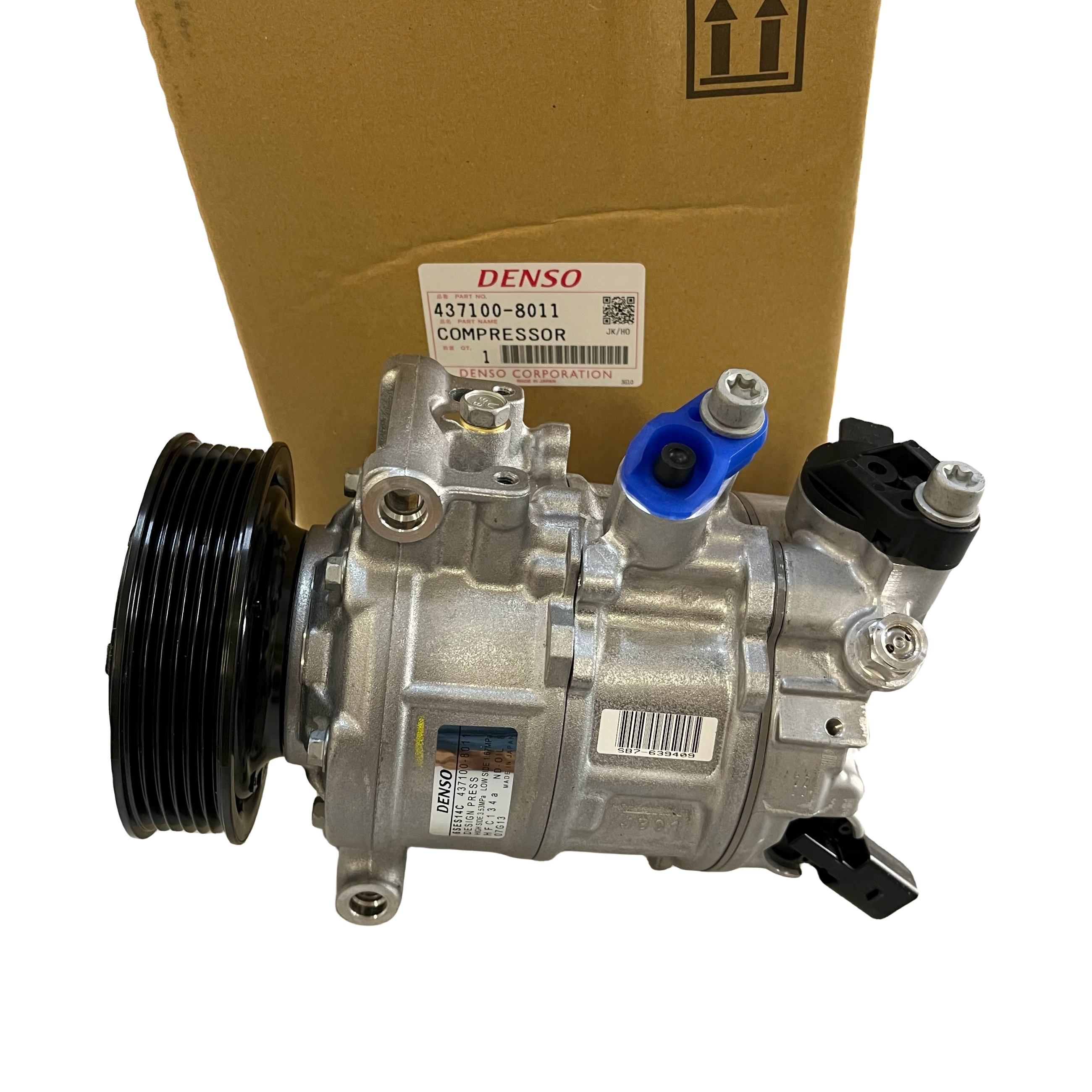 S-0174専用4371 Original A/C Compressor 437100-8011 for Audi & Porsche