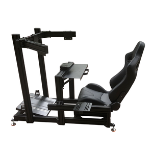 Volant de course simple et intelligent Sim Racing Cockpit Rig 6000 Series 40*40 40*80 <span class=keywords><strong>Profil</strong></span> en aluminium à rainure en T noir Conduite automobile - Product Image 6