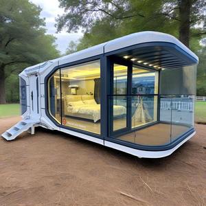 Capsule casa moderna per esterni,