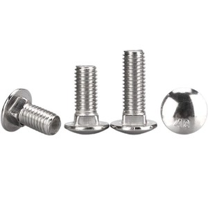 China Made New High Quality Stainless Steel Carriage <strong>Bolts</strong> SS316/SS304 <strong>M5</strong> - Product Image 1