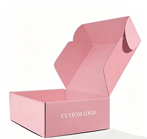 Custom Logo Corrugated Paper Mailer Gift Box Foldable Shipping Box for Brand Packaging Corporate Promotional Gifts - Product Image 5