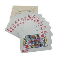 Cartes à jouer marquées en papier à noyau bleu 320g/m2 avec votre propre Logo