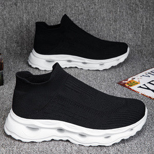 Chaussures de sport de luxe en cuir trois pièces pour créateurs de renom 2026, chaussettes et chaussures de style créateur de mode - Product Image 4
