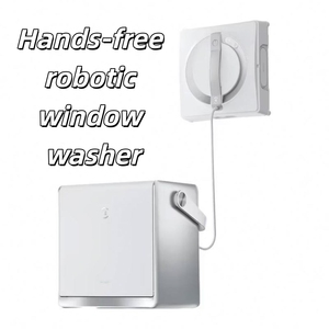 เครื่องทำความสะอาดกระจกภายนอกอัตโนมัติราคาประหยัด ECOVACS WINBOT W2 PRO OMNI พร้อมระบบต้านเชื้อแบคทีเรีย มอเตอร์ไร้แปรงถ่าน - Product Image 1