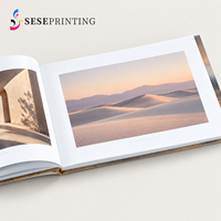 Maßgefertigter Coffee Table Book Druck Luxuriöse Hardcover Kunst- und Fotobücher Vollfarbig OEM-Fertigung