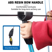 SPG – poulie de chasse pour enfants, poulies de tir à l'arc à poulies ABS, repose-flèche, protège-finber en Silicone, équipement de jeu de sport de plein air pour enfants