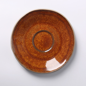 Les soucoupes de tasses à café en céramique de grande valeur de l'usine Hualian OEM ODM bicolore émaillé délicat petit Gamerad noir pour les joueurs - Product Image 6