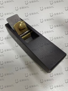 Herramientas de carpintería para recortar y biselar madera, herramientas manuales de bricolaje para trabajar la madera, cepillo de <span class=keywords><strong>ebano</strong></span> negro para fondo de barco, modelo Light Planer-6 - Product Image 4