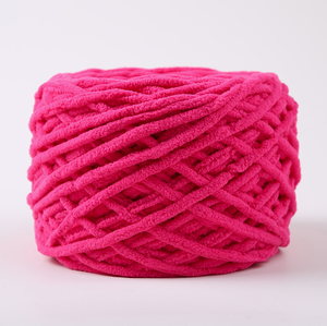 Fil chenille Charmkey Chunky 100% polyester pour crochet DIY chaussures 100g 0,6 cm doux chaud prix bas - Product Image 5