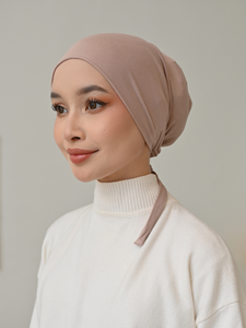 Breathable Muslim <strong>Hijab</strong> Under Caps Elastic Tie Back Jersey Underscarf Turban Bonnet Stretchy <strong>Hijab</strong> Inner Tie Back <strong>Undercap</strong> - Product Image 4