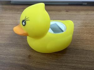 Thermomètre numérique pour bébé LDT-87, le bain pour bébé jouet flottant thermomètre de température de sécurité canard jaune classique - Product Image 4