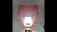 Phare à LED adapté à la modification d'accessoires de KTM, phare de vélo de conversion de moto tout-terrain