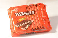 Biscuits sandwich aromatisés à la crème/lait certifiés halal chinois Gaufrettes croustillantes avec emballage de boîte de Sachet de goût sucré
