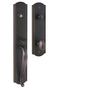 Serrure de porte de chambre en bois de luxe avec motif éléphant chinois, en cuivre massif, nouvelle serrure magnétique silencieuse américaine pour chambre à coucher - Product Image 5