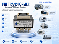 Transformateur d'isolement personnalisé Mini transformateur 110v à 24v