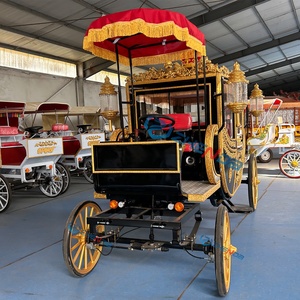 Carroza Eléctrica Negra Tipo Caballo Real, Transporte Especial Personalizado, 4-6 Asientos - Product Image 2
