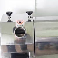 Fabrieksdirecte verkoop elektrische commerciële roestvrijstalen suikerrietpersmachine 1100W motor voor fruitverwerkingsbedrijf 220V