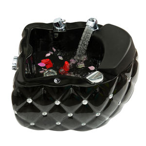 حوض الأكريليك للباديكير, حوض الأكريليك للباديكير مصنوع من الألياف الزجاجية لحوض الاستحمام ، مزود بضوء نفاث وملون للعناية بالقدمين - Product Image 4