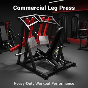 Machine de presse à jambes assise à charge libre pour usage commercial, équipement de musculation des membres inférieurs, vente en gros à prix bas - Product Image 3