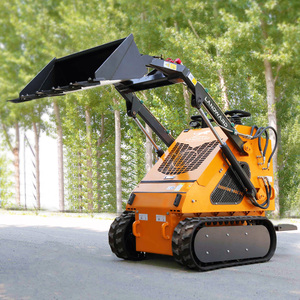 Industrial Factory Direct Sale Compact Hydraulic Skid Steer <b>Stand</b> Agricultural Mini Earth-moving Machinery New Crawler Durable - Product Image 3