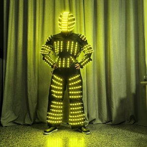 Traje <span class=keywords><strong>de</strong></span> actuación RGB transfronterizo, traje brillante LED, fiesta, barra <span class=keywords><strong>de</strong></span> baile Electro-Man, accesorio <span class=keywords><strong>de</strong></span> ambiente KTV, <span class=keywords><strong>ropa</strong></span> brillante - Product Image 6