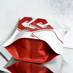 Sac d'emballage en plastique épais avec logo personnalisé, sachet en forme de nourriture, sachet à fermeture éclair pour noix, collations - Product Image 3