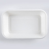 Boîte à lunch en papier de bagasse de canne à sucre jetable biodégradable de 680ml avec insert en bambou maintenant disponible sur le marché des Émirats arabes unis