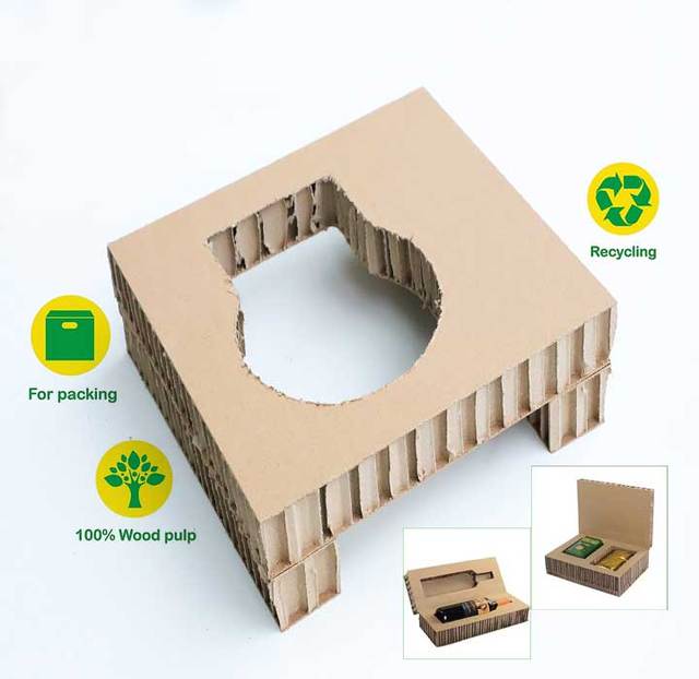 Factory OEM Shock Absorption Eco-friendly Recyclable Bio-gradable Honeycomb Cardboard Sheets for Packing Mailing Crafts