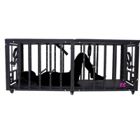 Grande cage métallique pour chien BDSM, équipement de bondage et de retenue, mobilier et jouets sexuels pour jeux érotiques adultes, femmes, hommes, couples GREENEE