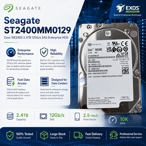 Disque dur SAS Seagate 2,4 To 10K ST2400MM0129, 2 millions d'heures MTBF, charge utile de 550 To/an, double port, fonctionnement 24/7 - Product Image 4
