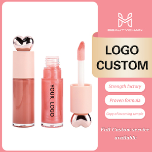 MLM maquillaje personalizado lindo corazón tapa rosa líquido lápiz labial mate impermeable cosméticos naturales alto pigmento mate líquido lápiz labial - Product Image 5