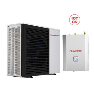 Pool World pompe à chaleur warmhouse R32 EVI dc inverter source d'air split système pompe à chaleur - Product Image 1