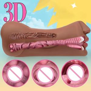 Godemiché double tête 3-en-1 Gen 6 avec design dentaire, 7,95 pouces, jouet sexuel masculin réaliste, ensemble personnalisé avec poche à lubrifiant - Product Image 3