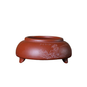 Maceta de Flores en Miniatura Hecha a Mano Zisha, Maceta Clásica para Bonsái de Calamus, Adorno de Escritorio - Product Image 5
