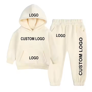 Ensembles de survêtements en coton imprimé pour enfants, personnalisables, pour bébés garçons et filles, 2 pièces - Product Image 2