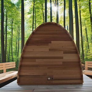Sauna in Pino Massiccio per 2 Persone con Stufa Elettrica 6KW, Generatore di Vapore, Funzione Vapore Umido, Sauna Moderna per Interni e Soggiorno - Product Image 4