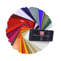 Film adhésif vinyle premium pour carrosserie, échantillon de couleurs, autocollants personnalisés, film de protection amovible pour voitures – Vente chaude