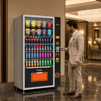 Máquina Expendedora AFEN, Máquina Expendedora Automática de Bebidas y Aperitivos, Máquina Expendedora de Artículos al por Menor de Gran Capacidad