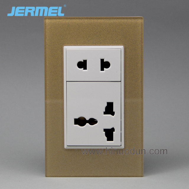 American Standard Multi-Functional Electric Wall Socket Wholesale Cheap Price Household Appliances 16A/15A Rated Current