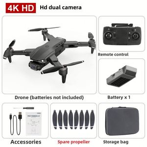 โดรน L900PRO 4K HD ระดับมืออาชีพ พับเก็บได้ พร้อม GPS สำหรับถ่ายภาพทางอากาศ เหมาะสำหรับผู้เริ่มต้น โดรนควอดคอปเตอร์สำหรับอีคอมเมิร์ซข้ามพรมแดน ระยะถ่ายภาพ 1 กม. - Product Image 6