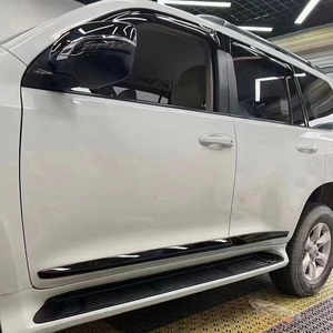 Joeshier 4x4อะลูมิเนียมออฟโรดแบบครบชุดบันไดข้างและแผงวิ่งบันไดเหยียบเท้าสำหรับ200 Land Cruiser 2008-2021 - Product Image 2