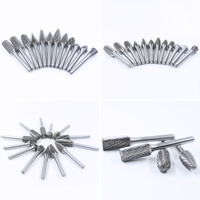 KINGTOOLS 13 Tipe 1/4 Shank Tungsten Carbide Burr Drill Double Cut Bertenaga Listrik Diameter 3-25mm Permukaan Halus Garansi 3 Tahun