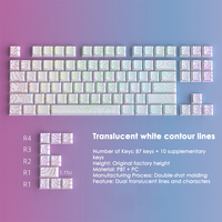 Pbtdye-Sublimation Keycaps for Mx Switches Mechanical Keyboard Gaming Custom Personalized Oem Customized Logo
