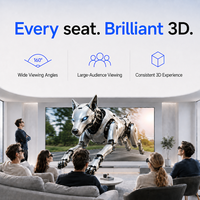 Mur vidéo LED 3D passif sans scintillement Bestar 8K HDR10+ étanche pour salles d'exposition et publics à fort trafic