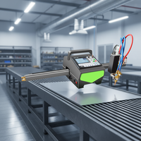 Mini machine de découpe plasma CNC automatique portable, modèle Qi Feng 1325, petite et légère, pour la découpe de plaques métalliques, contrôle automatique de la hauteur