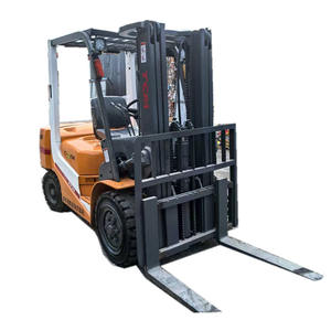 Chariot élévateur TCM 3,5 tonnes d'occasion très populaire avec moteur et boîte de vitesses d'origine et roulements - Haute qualité à prix économiques - Product Image 1