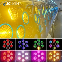 Rétro Lumière DMX 7 Yeux 7x60w Rond Rétro Stage Interrupteur P1 Blinder COB RGB Audio Disco Stage DJ Strobe LED Lumière
